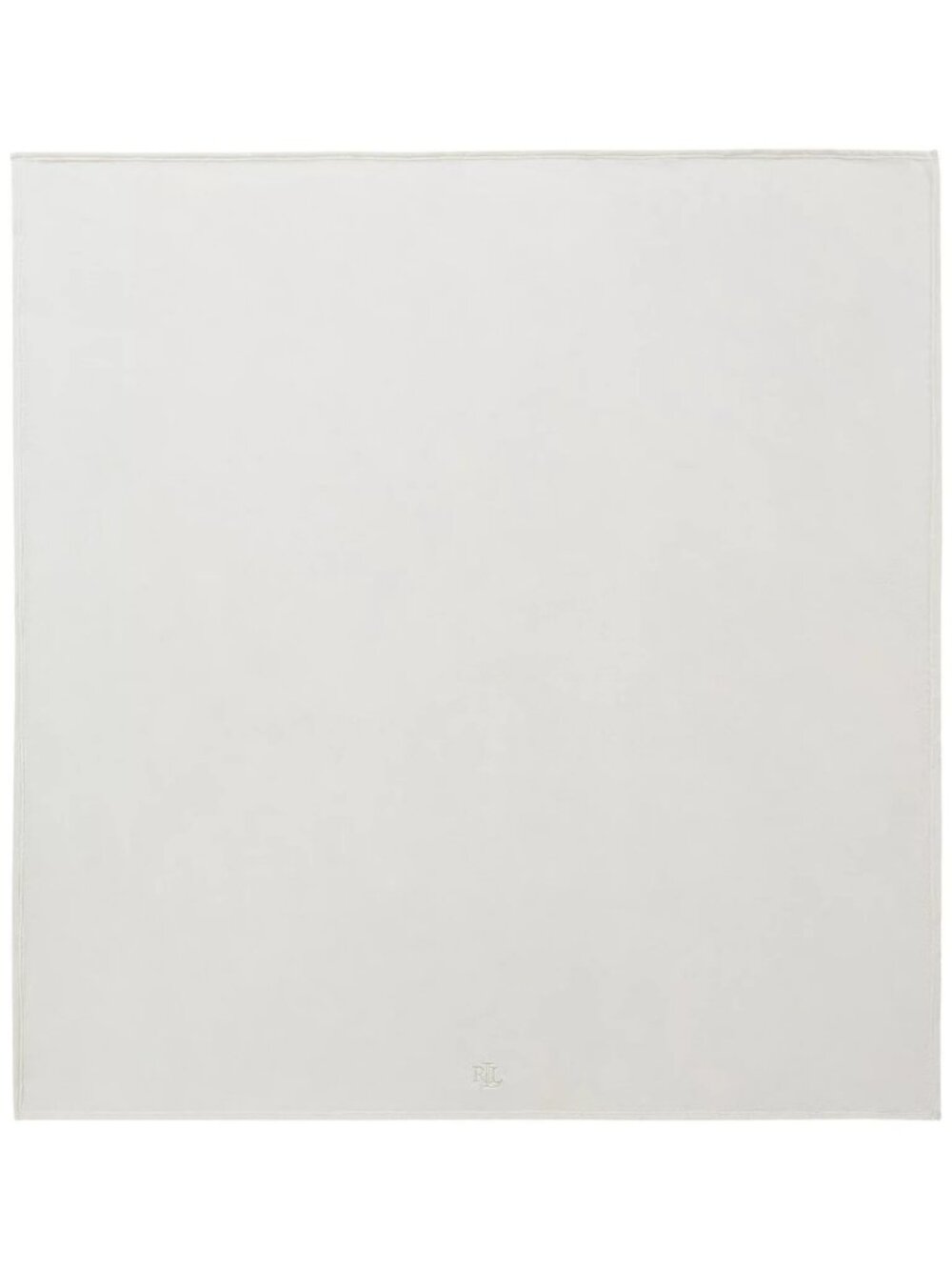 Ralph Lauren Classic Micromink Blanket Full /Queen CREAM 90"x90" Luxuriously - Picture 5 of 5